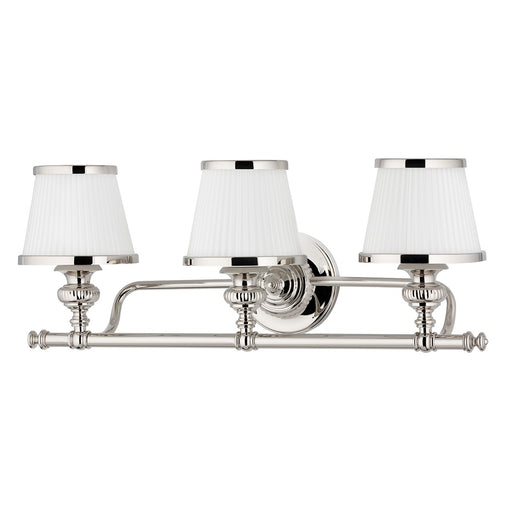 Hudson Valley 2003-PN Milton Three Light Bath Bracket, Polished Nickel Main Image.jpg