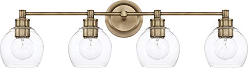 Capital Lighting 121141AD-426 Mid Century Four Light Vanity, Aged Brass Alternate Image.jpg