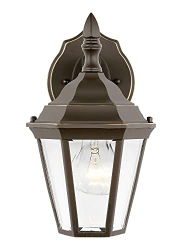 Generation Lighting 89937-71 Bakersville One Light Outdoor Wall Lantern, Antique Bronze Alternate Image.jpg