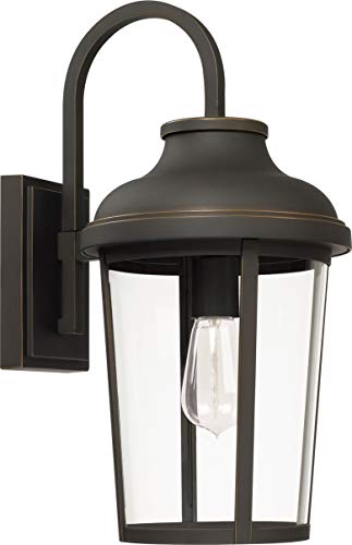 Capital Lighting 927011OZ Dunbar One Light Outdoor Wall Lantern, Oiled Bronze Alternate Image.jpg