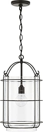Capital Lighting 342911MB Harmon One Light Pendant, Matte Black Alternate Image 4.jpg