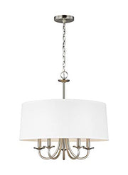 Generation Lighting 3320205EN-962 Seville Five Light Chandelier, Brushed Nickel Alternate Image.jpg