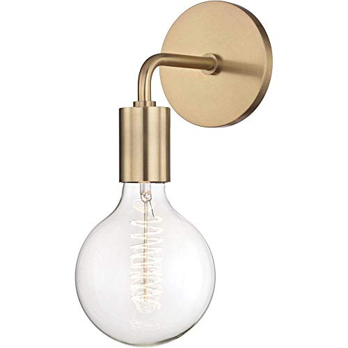 Mitzi H109101B-AGB Ava One Light Wall Sconce, Aged Brass Alternate Image.jpg