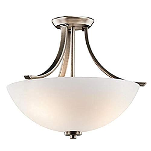 Kichler 42563BPT Granby Three Light Semi Flush Mount, Brushed Pewter Alternate Image.jpg