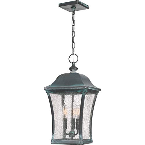 Quoizel BDS1910AGV Bardstown Three Light Outdoor Hanging Lantern, Aged Verde Alternate Image 4.jpg