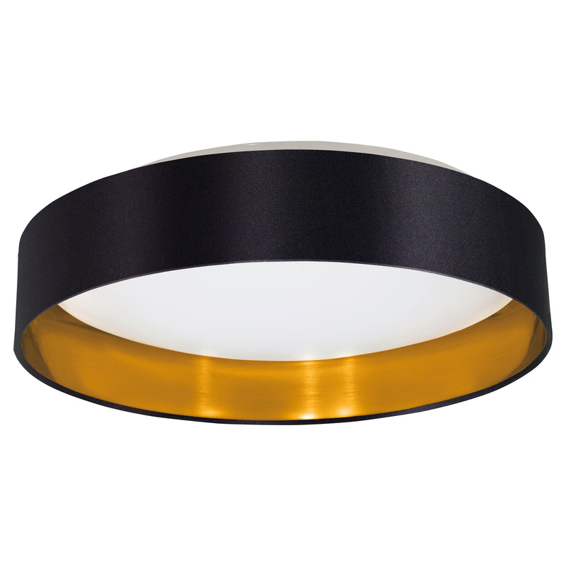 EGLO 31622A Maserlo 1x18W LED Ceiling Light w/ Black & Gold Finish & White Plastic Diffuser Main Image.jpg