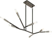 Kichler 43795BK Branches Seven Light Chandelier, Black Alternate Image.jpg