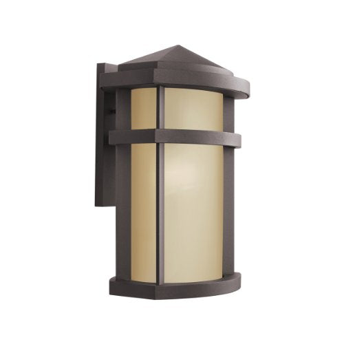 Kichler 9168AZ Lantana One Light Outdoor Wall Mount, Architectural Bronze Alternate Image.jpg