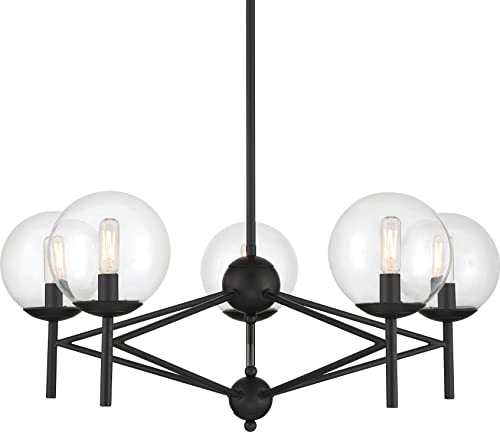 Minka-Lavery 2795-66A Auresa Five Light Chandelier, Coal Alternate Image.jpg