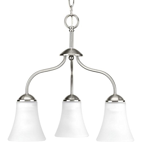 Progress P4762-09 Classic Collection Three-Light Brushed Nickel Etched Glass Traditional Chandelier Light Alternate Image.jpg