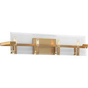 Progress P300111-109 Cahill Collection Four-Light Brushed Bronze Clear Glass Luxe Bath Vanity Light Alternate Image.jpg