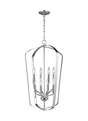 Generation Lighting 5134908EN-05 Romee Eight Light Hall / Foyer, Chrome Alternate Image.jpg