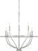 Capital Lighting 428581BN Greyson Eight Light Chandelier, Brushed Nickel Alternate Image.jpg