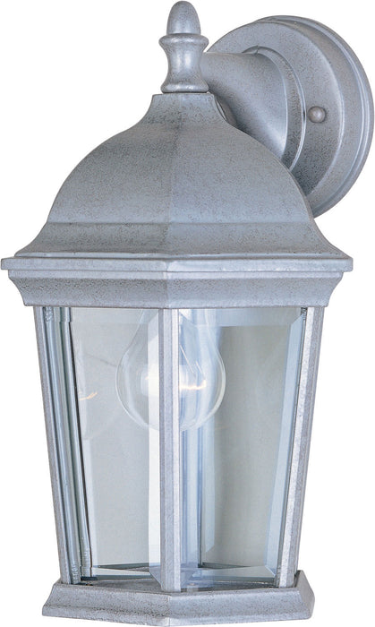 Maxim 1024PE Builder Cast One Light Outdoor Wall Lantern, Pewter Main Image.jpg