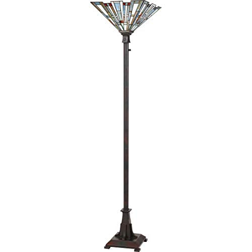 Quoizel TFMK9471VA Maybeck One Light Torchiere, Valiant Bronze Alternate Image.jpg