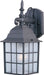 Maxim 1051BK North Church One Light Outdoor Wall Lantern, Black Main Image.jpg