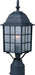 Maxim 1052BK North Church One Light Outdoor Pole/Post Lantern, Black Main Image.jpg