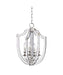 Hudson Valley 6516-PN Arietta Four Light Pendant, Polished Nickel Alternate Image.jpg