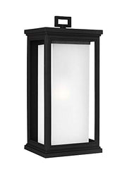 Generation Lighting OL12902TXB Roscoe One Light Outdoor Wall Lantern, Textured Black Alternate Image.jpg