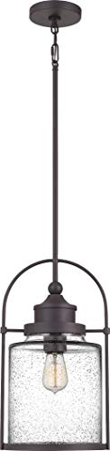 Quoizel QPP2782WT Payson One Light Mini Pendant, Western Bronze Alternate Image 3.jpg