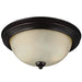 Generation Lighting 77064EN3-710 Geary Two Light Flush Mount, Bronze Alternate Image.jpg