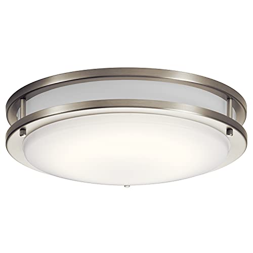 Kichler 10769NILED Avon LED Flush Mount, Brushed Nickel Alternate Image.jpg