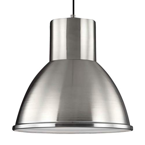 Generation Lighting 6517401-962 Division Street One Light Pendant, Brushed Nickel Alternate Image.jpg