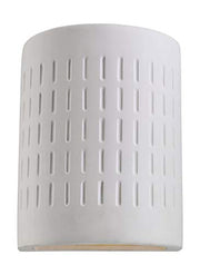 Generation Lighting 83046-714/T Paintable Ceramic Sconces One Light Outdoor Wall Lantern, Unfinished Ceramic Alternate Image.jpg