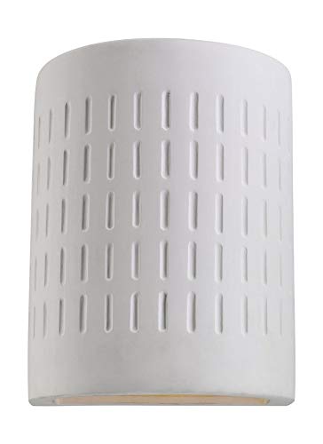 Generation Lighting 83046-714/T Paintable Ceramic Sconces One Light Outdoor Wall Lantern, Unfinished Ceramic Alternate Image.jpg