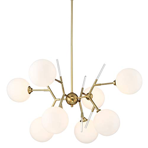 George Kovacs P1488-248 Polares Eight Light Chandelier, Honey Gold Alternate Image.jpg