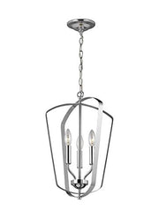 Generation Lighting 5134903EN-05 Romee Three Light Hall / Foyer, Chrome Alternate Image.jpg