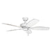 Kichler 300117MWH Canfield 52" Ceiling Fan, Matte White Alternate Image.jpg