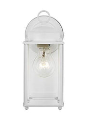 Generation Lighting 8593-15 New Castle One Light Outdoor Wall Lantern, White Alternate Image.jpg