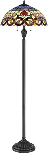 Quoizel TF3180FVB Lyric Two Light Floor Lamp, Vintage Bronze Alternate Image.jpg