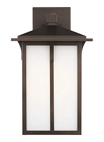 Generation Lighting 8752701-71 Tomek One Light Outdoor Wall Lantern, Antique Bronze Alternate Image.jpg