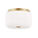 Mitzi H340502-AGB Lydia Two Light Flush Mount, Aged Brass Alternate Image.jpg