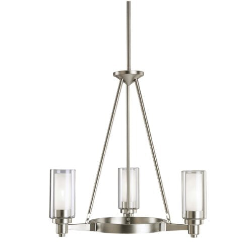 Kichler 2343NI Circolo Three Light Chandelier, Brushed Nickel Alternate Image.jpg