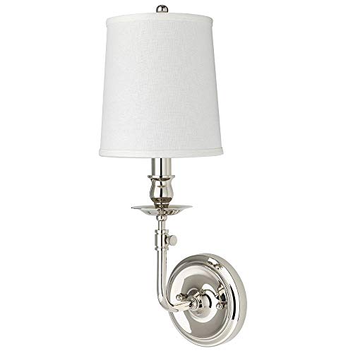 Hudson Valley 171-PN Logan One Light Wall Sconce, Polished Nickel Alternate Image.jpg