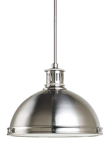 Generation Lighting 65086-962 Pratt Street Metal Two Light Pendant, Brushed Nickel Alternate Image.jpg