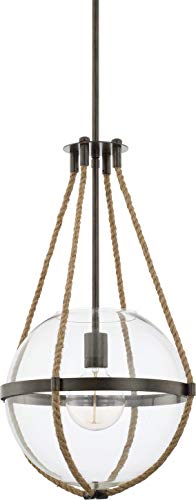 Capital Lighting 327413NG Beaufort One Light Pendant, Nordic Grey Alternate Image.jpg