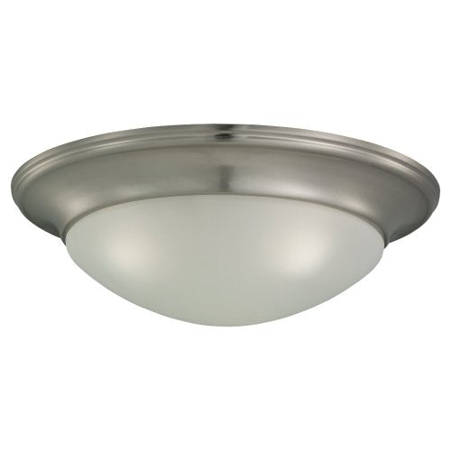 Generation Lighting 75436-962 Nash Three Light Flush Mount, Brushed Nickel Alternate Image.jpg
