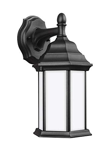 Generation Lighting 8338751-12 Sevier One Light Outdoor Wall Lantern, Black Alternate Image.jpg