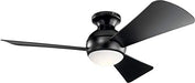 Kichler 330151SBK Sola 44" Ceiling Fan, Satin Black Alternate Image 4.jpg