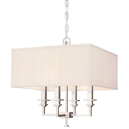 Hudson Valley 244-PN Berwick Four Light Chandelier, Polished Nickel Alternate Image.jpg