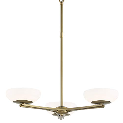 George Kovacs P1463-695-L Scale LED Chandelier, Soft Rass Alternate Image.jpg