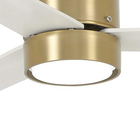 Minka-Aire K9787L-SBR Simple LED Fan Light Kit, Soft Brass Alternate Image.jpg