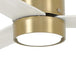 Minka-Aire K9787L-SBR Simple LED Fan Light Kit, Soft Brass Alternate Image.jpg