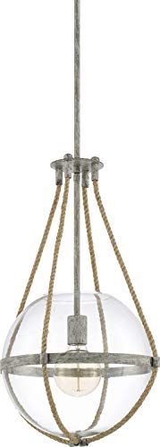 Capital Lighting 327413MS Beaufort One Light Pendant, Mystic Sand Alternate Image.jpg