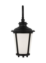 Generation Lighting 88243EN3-12 Cape May One Light Outdoor Wall Lantern, Black Alternate Image.jpg