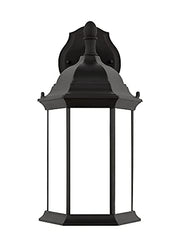 Generation Lighting 8938751EN3-12 Sevier One Light Outdoor Wall Lantern, Black Alternate Image.jpg